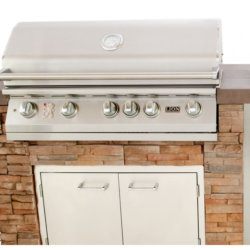 Lion Premium Grills Quality Q BBQ Island3