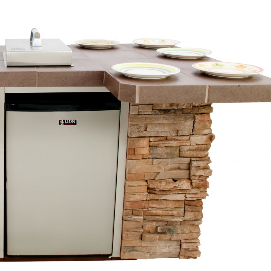 Lion Premium Grills Quality Q BBQ Island4