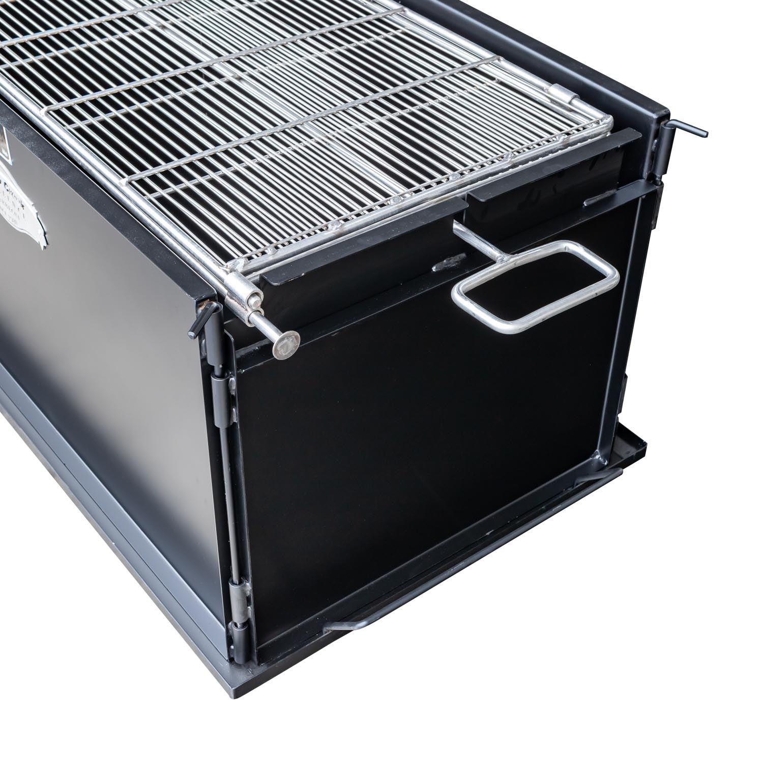 Meadow Creek BBQ42C Collapsible Charcoal Grill Chicken Cooker with Rot