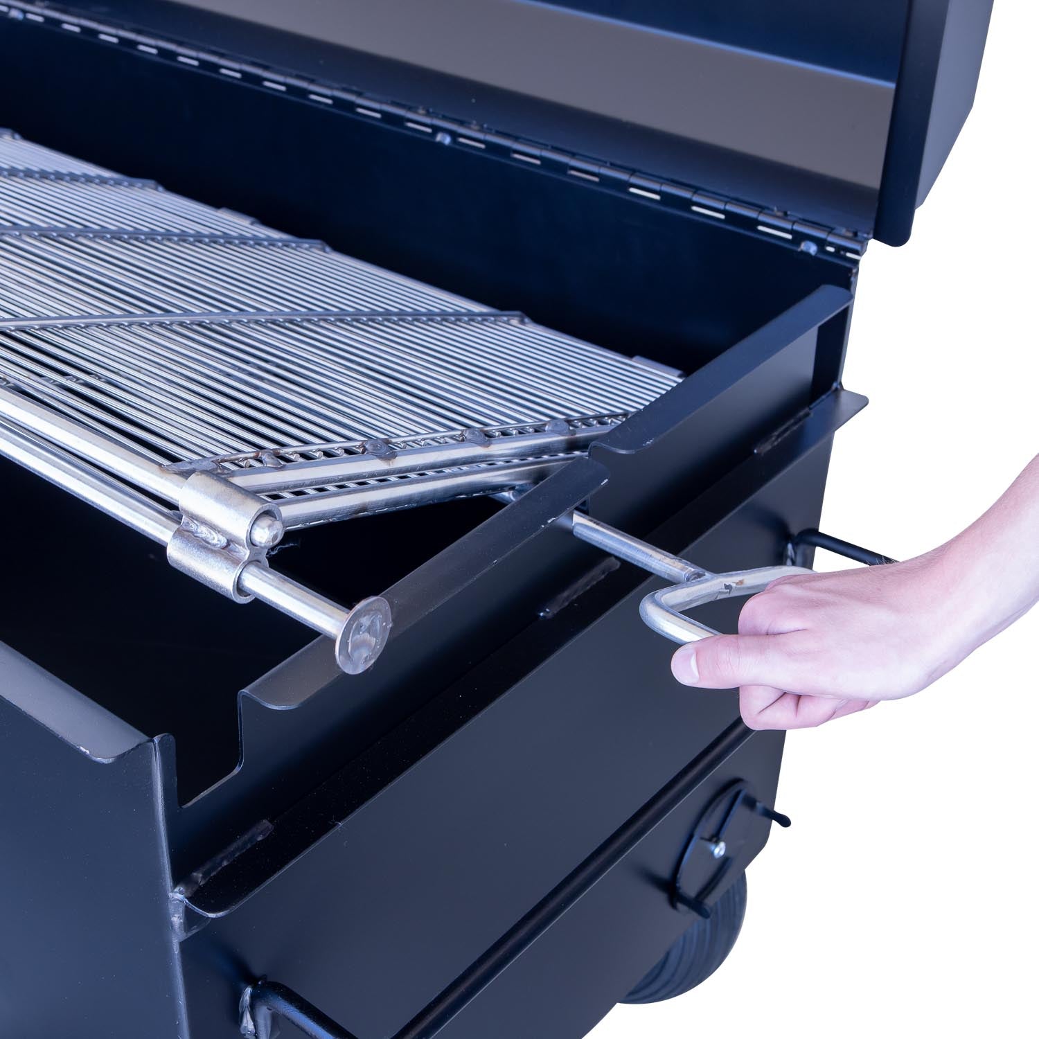 Meadow Creek BBQ42 Chicken Cooker Pivoting Grate