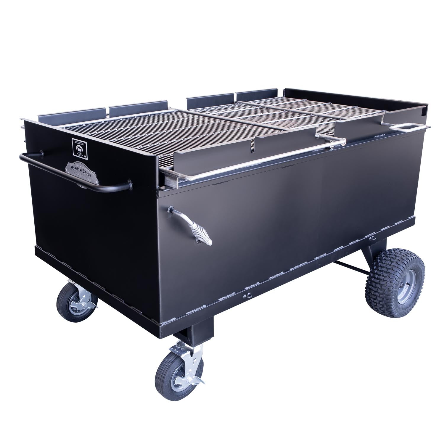 Meadow Creek BBQ64P Chicken Cooker Flat Grate 02