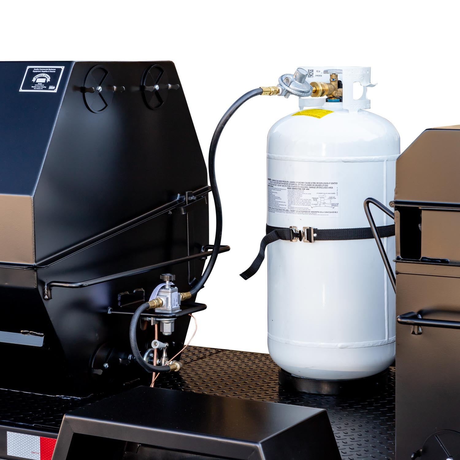 Meadow Creek CD108G Barbecue Trailer Propane Tank 02