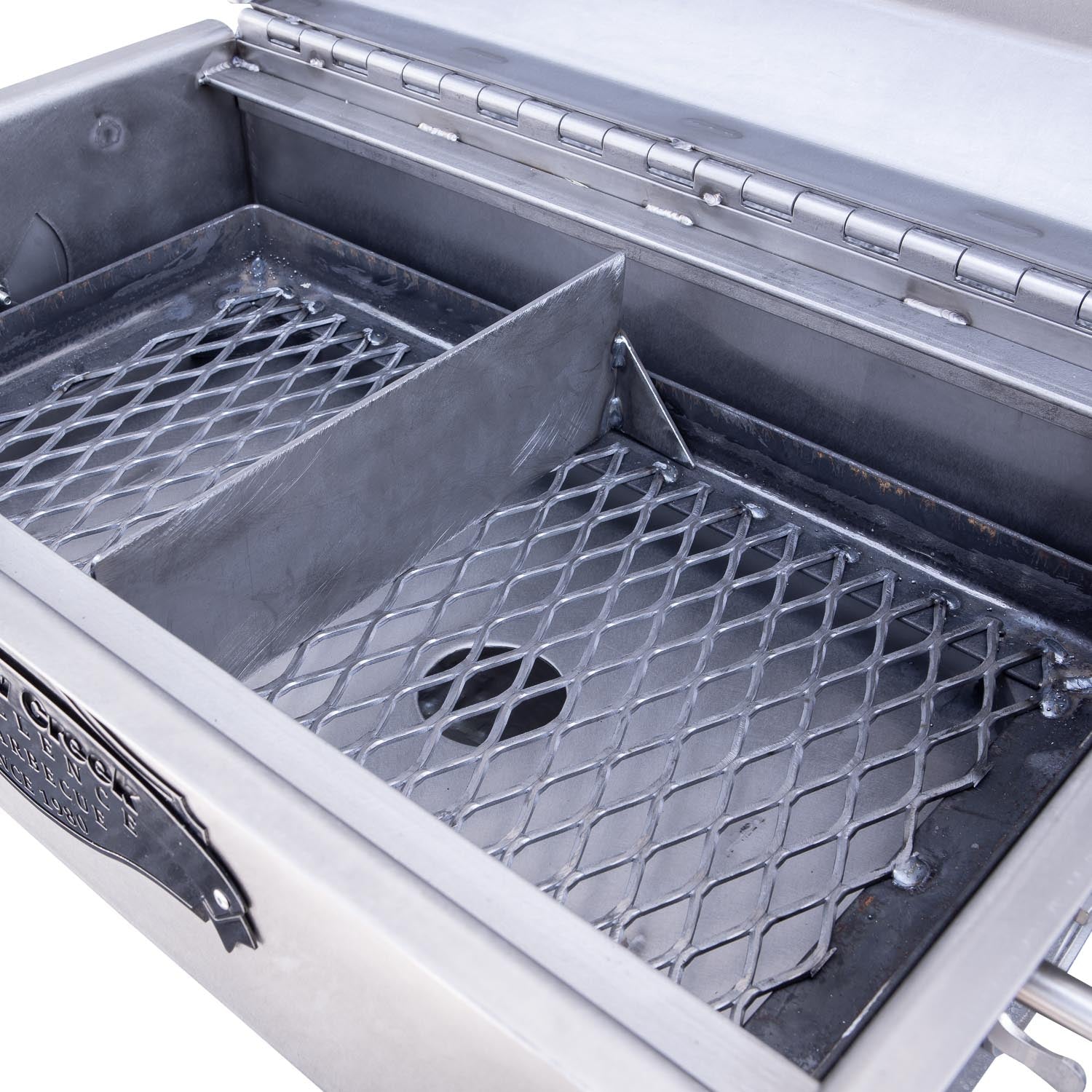 Meadow Creek SK23 Stainless Steel Divided Firebox