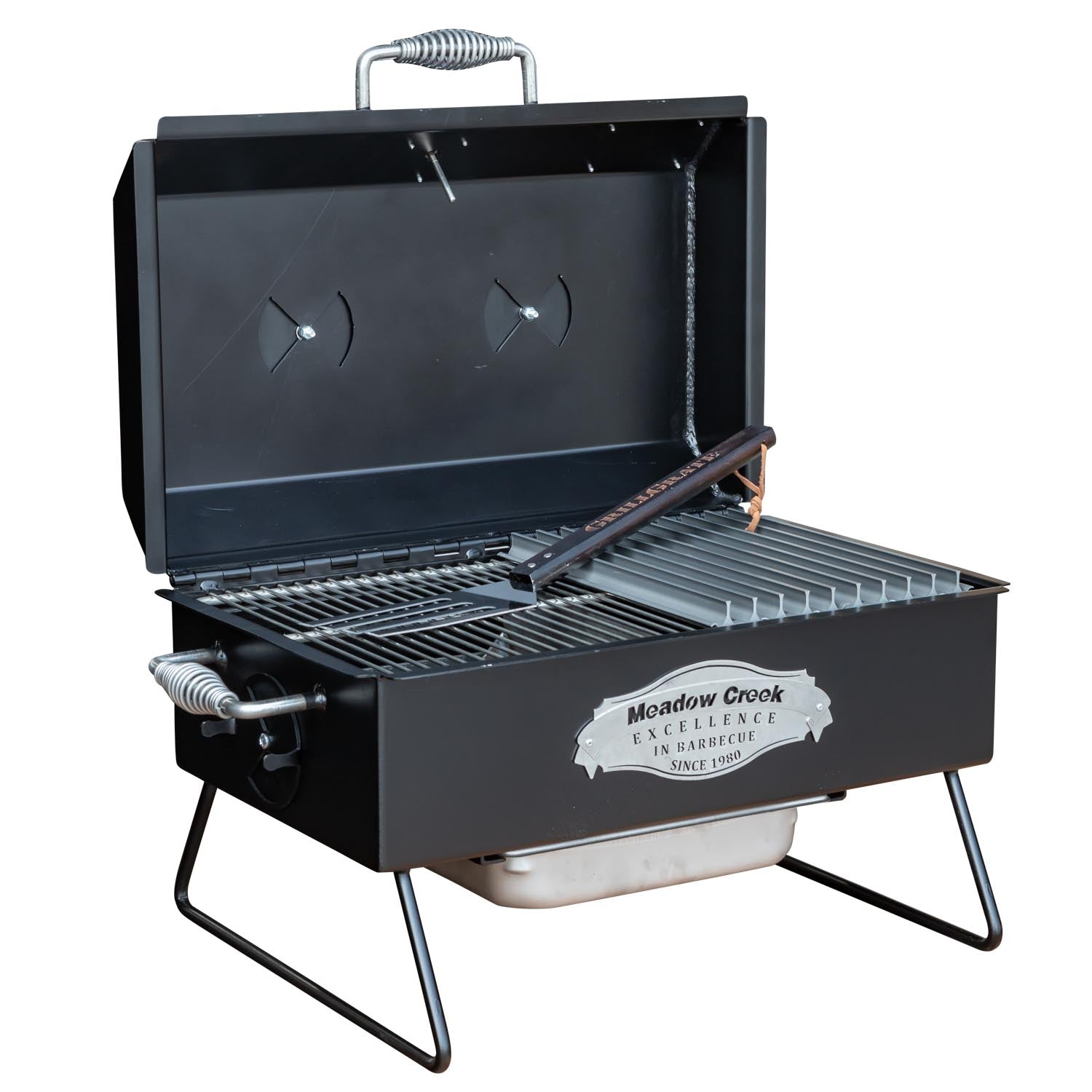 Meadow Creek SK23 Steak Grill 01 Aluminum Ash Pan