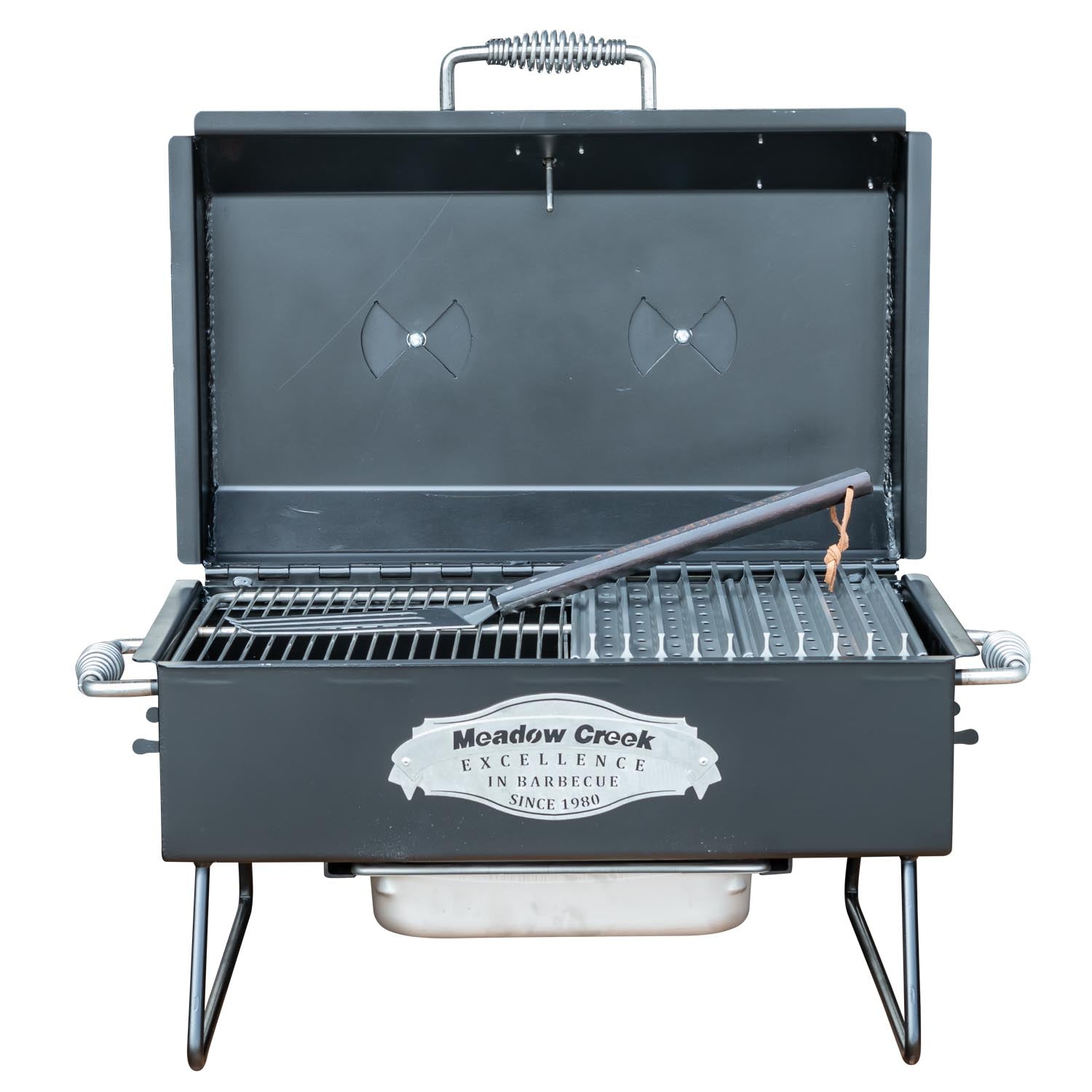 Meadow Creek SK23 Steak Grill 02 Aluminum Ash Pan