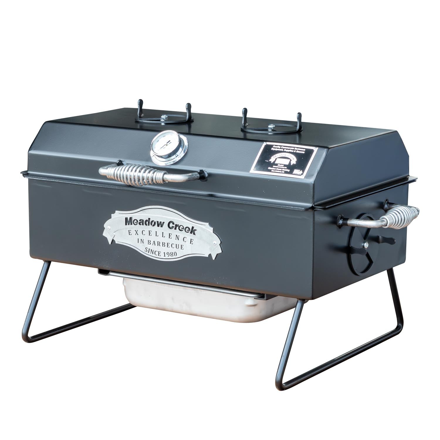 Meadow Creek SK23 Steak Grill 05 Aluminum Ash Pan