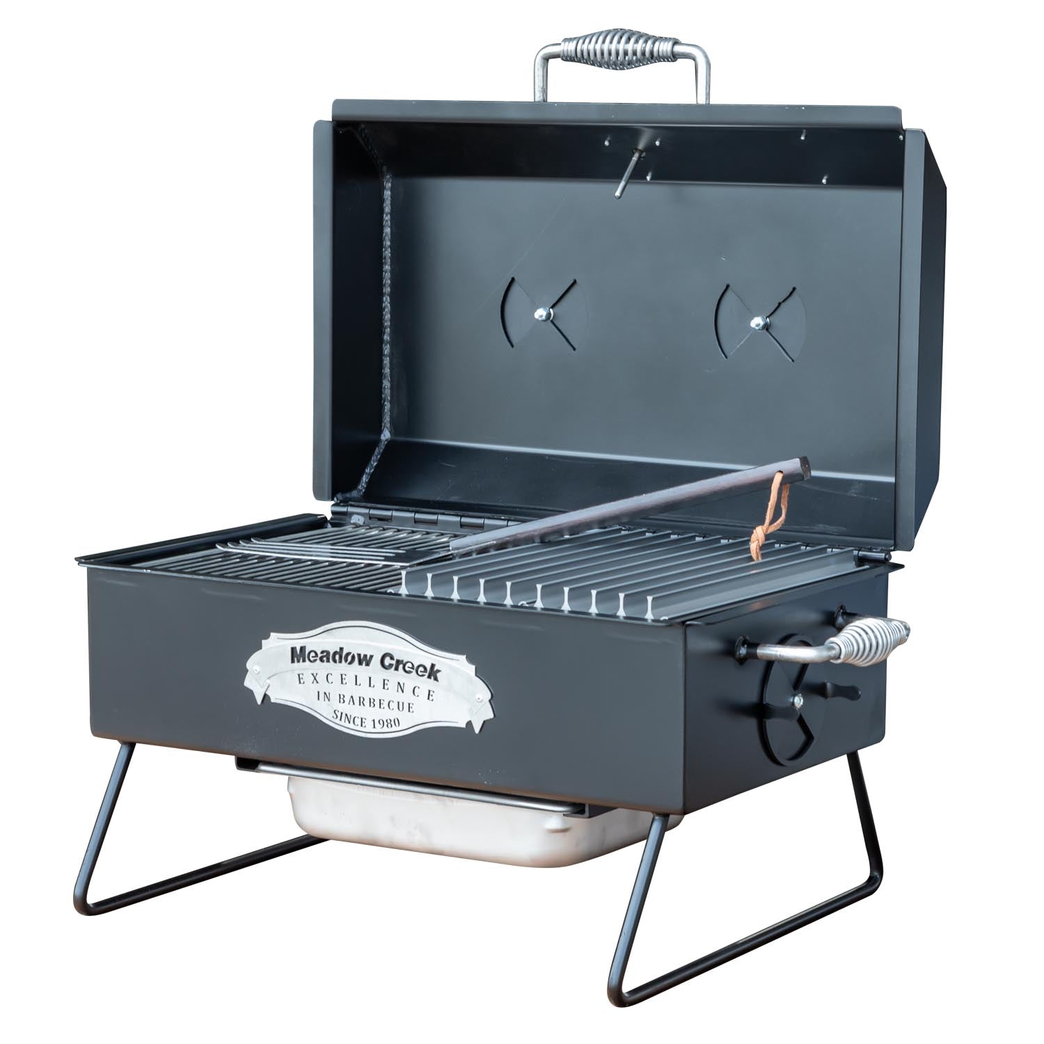 Meadow Creek SK23 Steak Grill 06 Aluminum Ash Pan