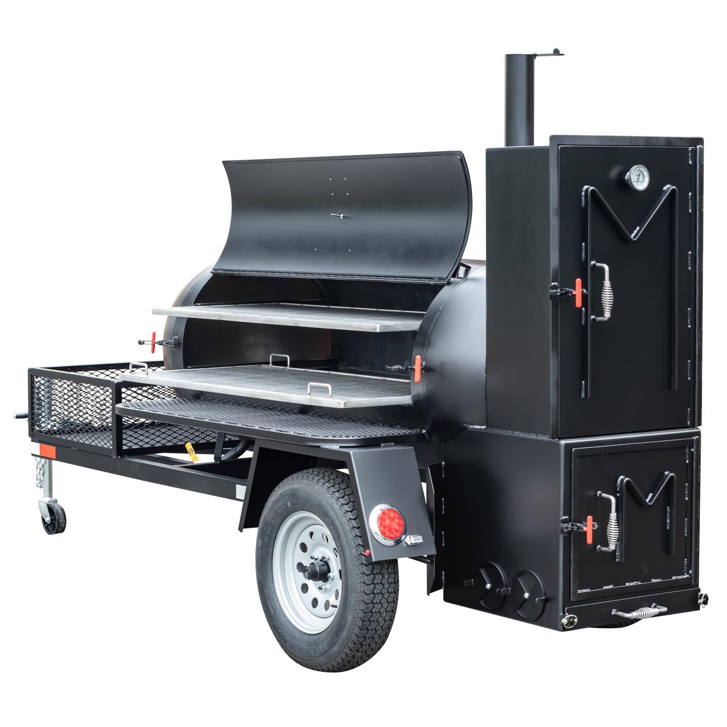 Meadow Creek TS250 Tank Smoker Trailer 06