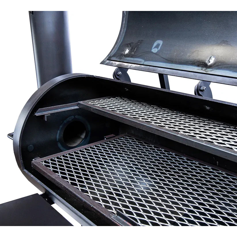 Old Country BBQ Pits Brazos DLX Offset Charcoal Smoker - 5