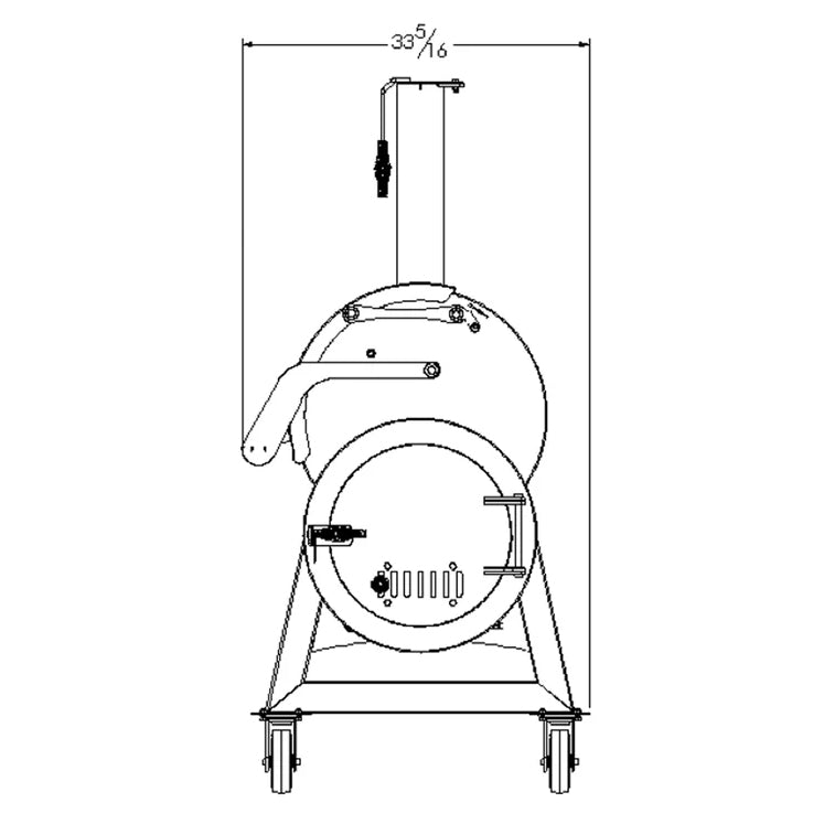Old Country BBQ Pits Generation 3 Offset Smoker - Specifications 1