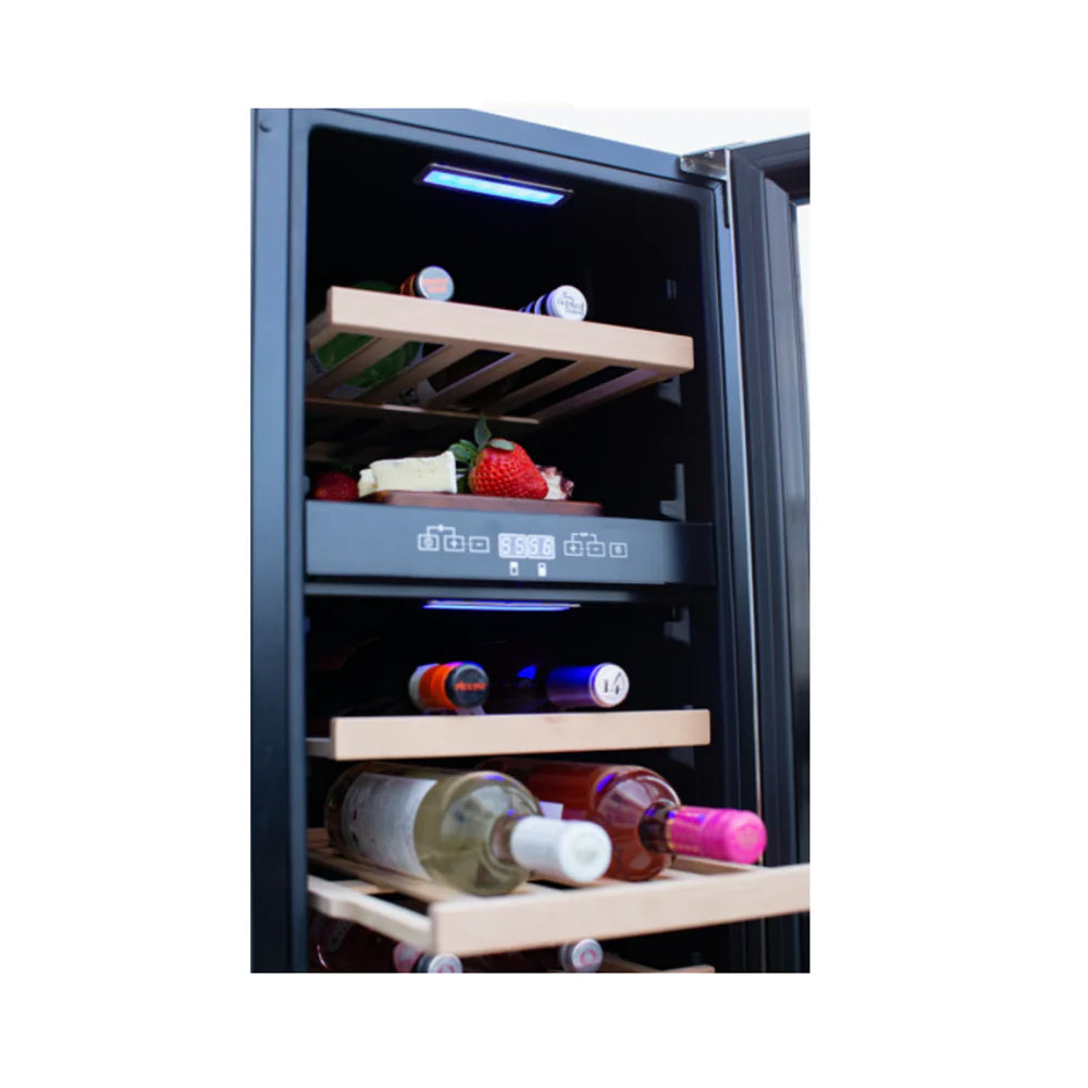 RCS 15 Wine Cooler Refrigerator with Glass Window - 3.2 Cu. Ft. 6