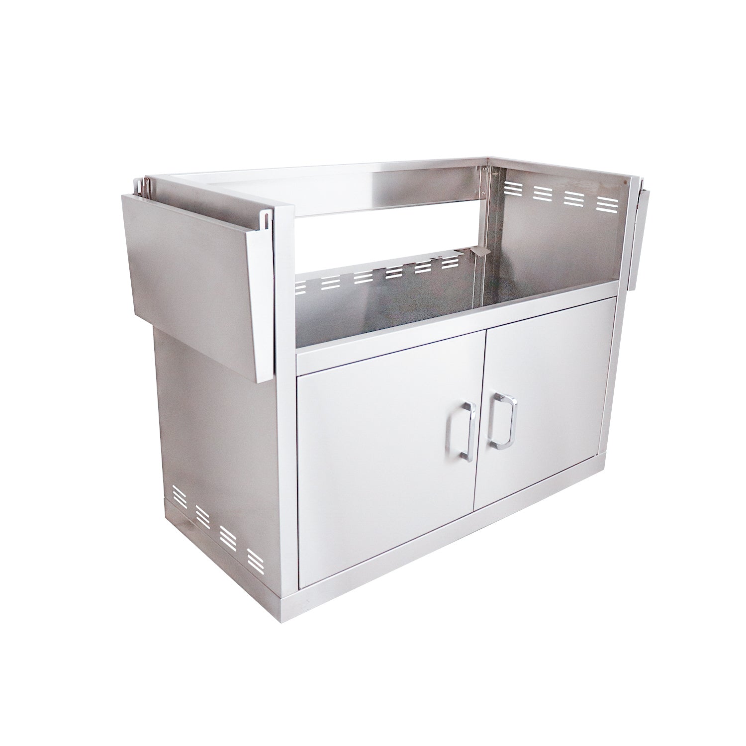 RCS Cutlass Pro 38 in Gas Grill Front Angle Cart