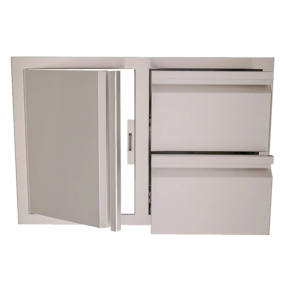 RCS Double Drawer Door Combo with Soft Close 1