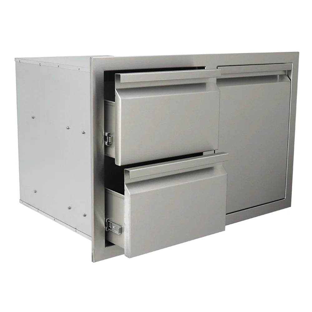 RCS Double Drawers with Propane Drawer 5