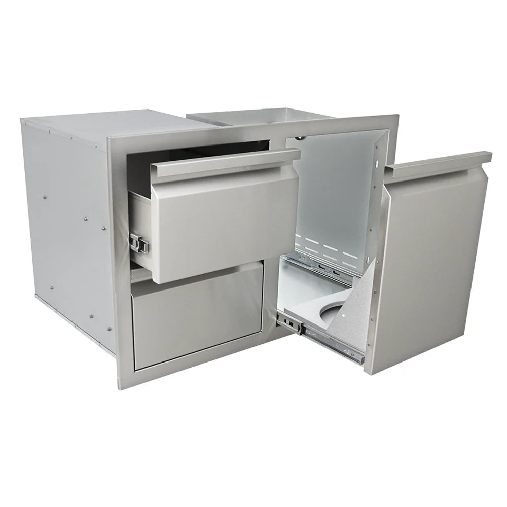 RCS Double Drawers with Propane Drawer 6
