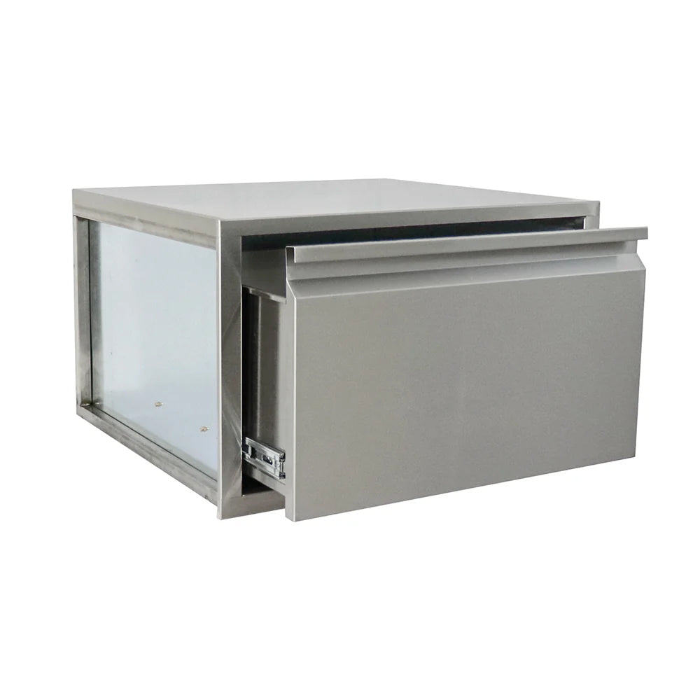 RCS Kamado Shelf and Storage Drawer 2