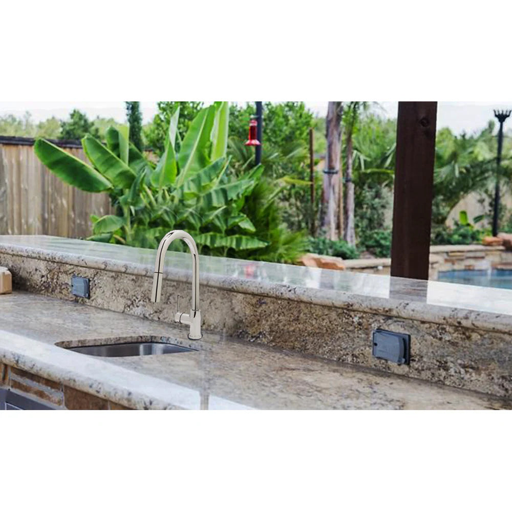 RCS Stainless Undermount Sink Pull Down Faucet 2
