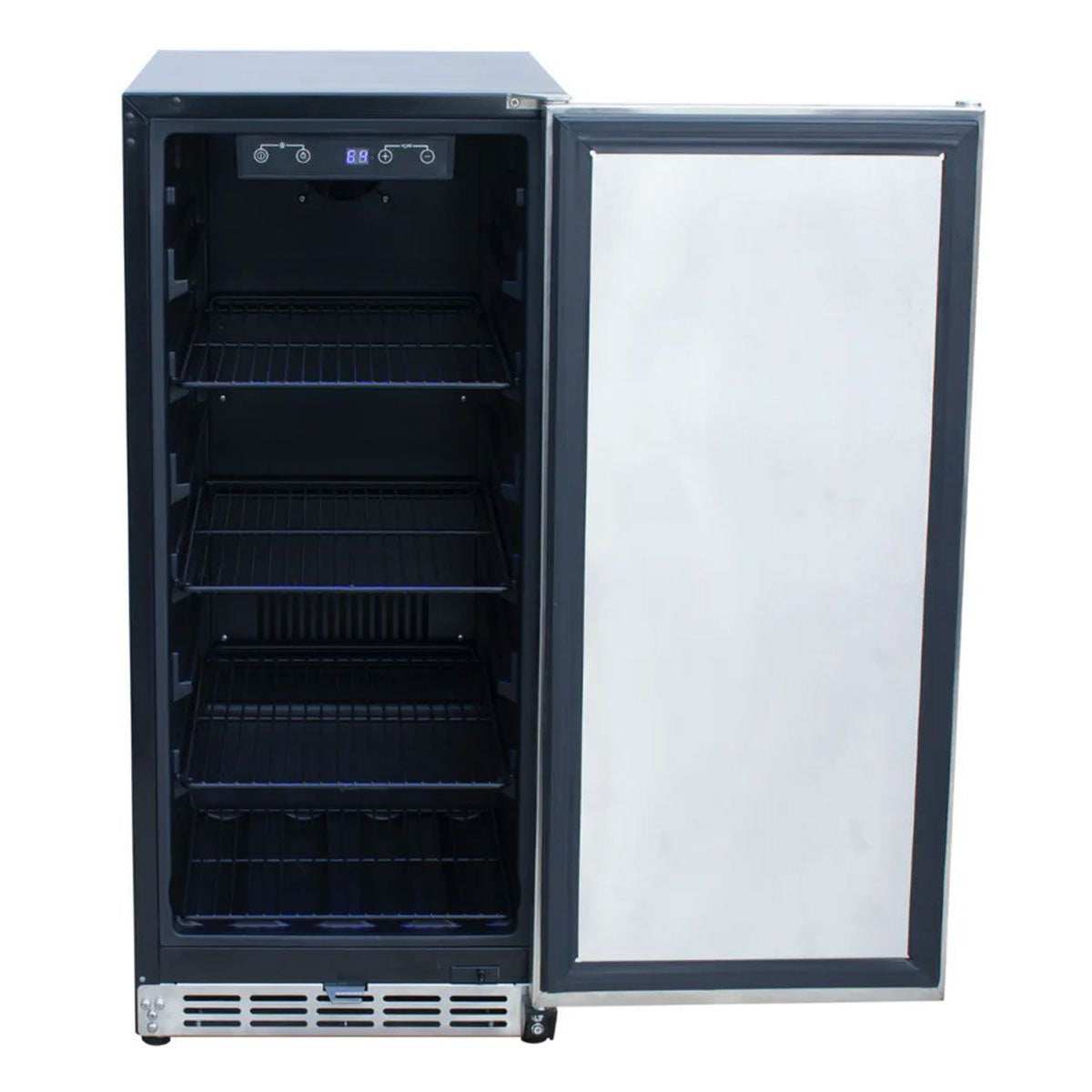 Summerset 15-Inch Outdoor Rated Fridge with Stainless Door3