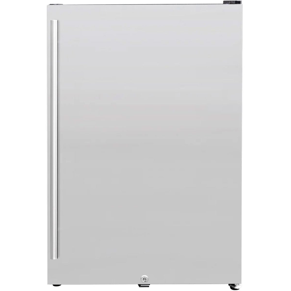 Summerset 22 Deluxe Outdoor Approved Refrigerator with Stainless Steel Door and Handle