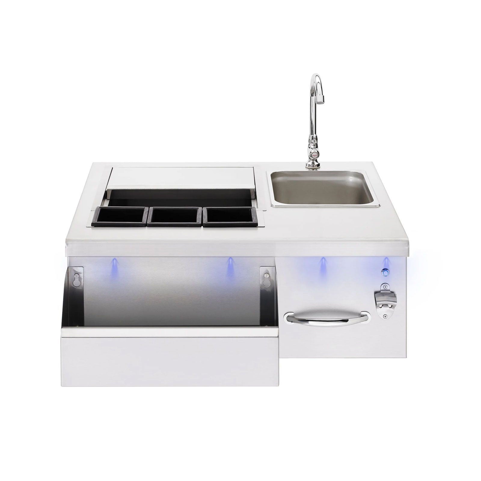 Summerset 30-Inch Beverage Prep Station with LED Lights