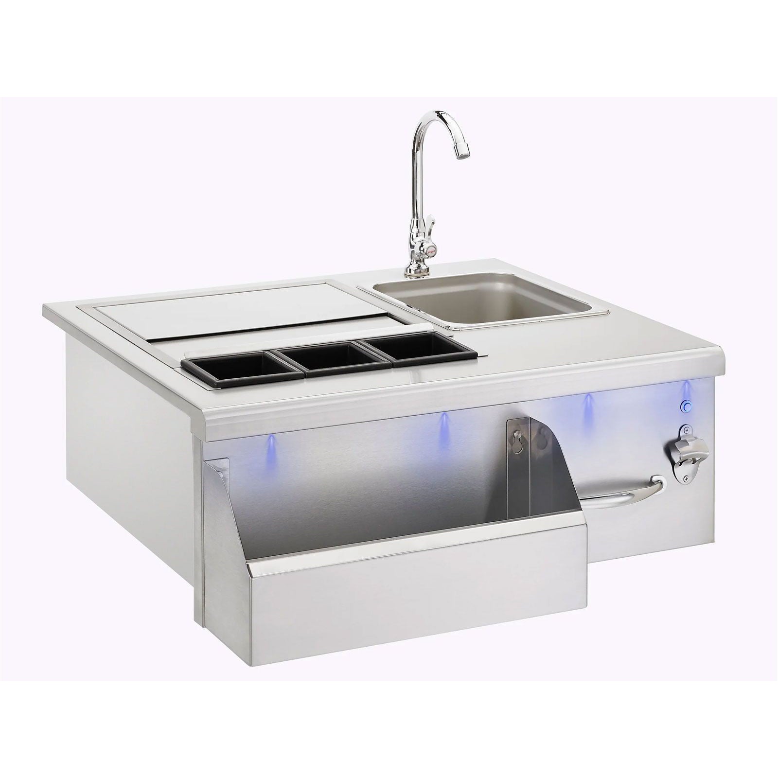 Summerset 30-Inch Beverage Prep Station with LED Lights2