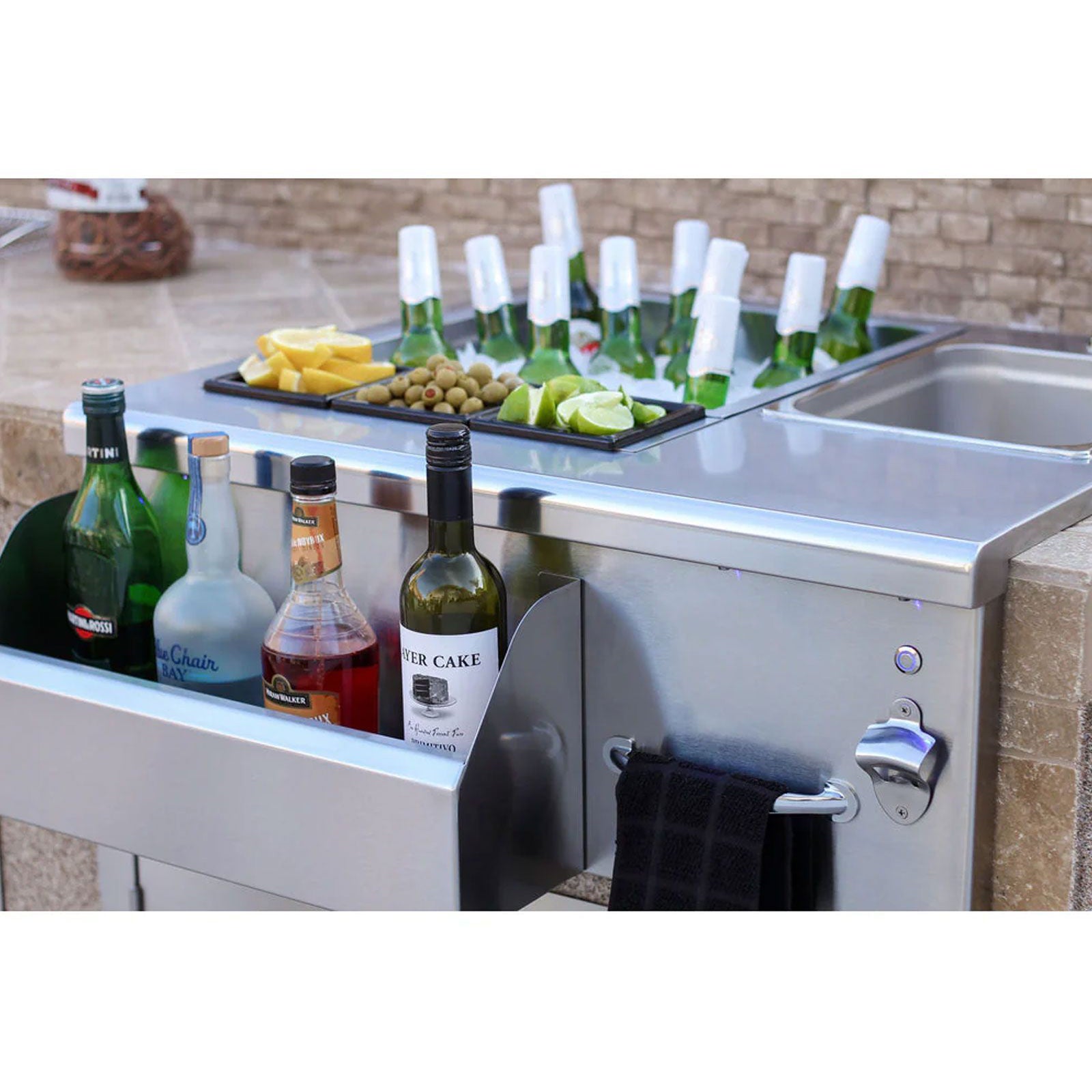Summerset 30-Inch Beverage Prep Station with LED Lights4