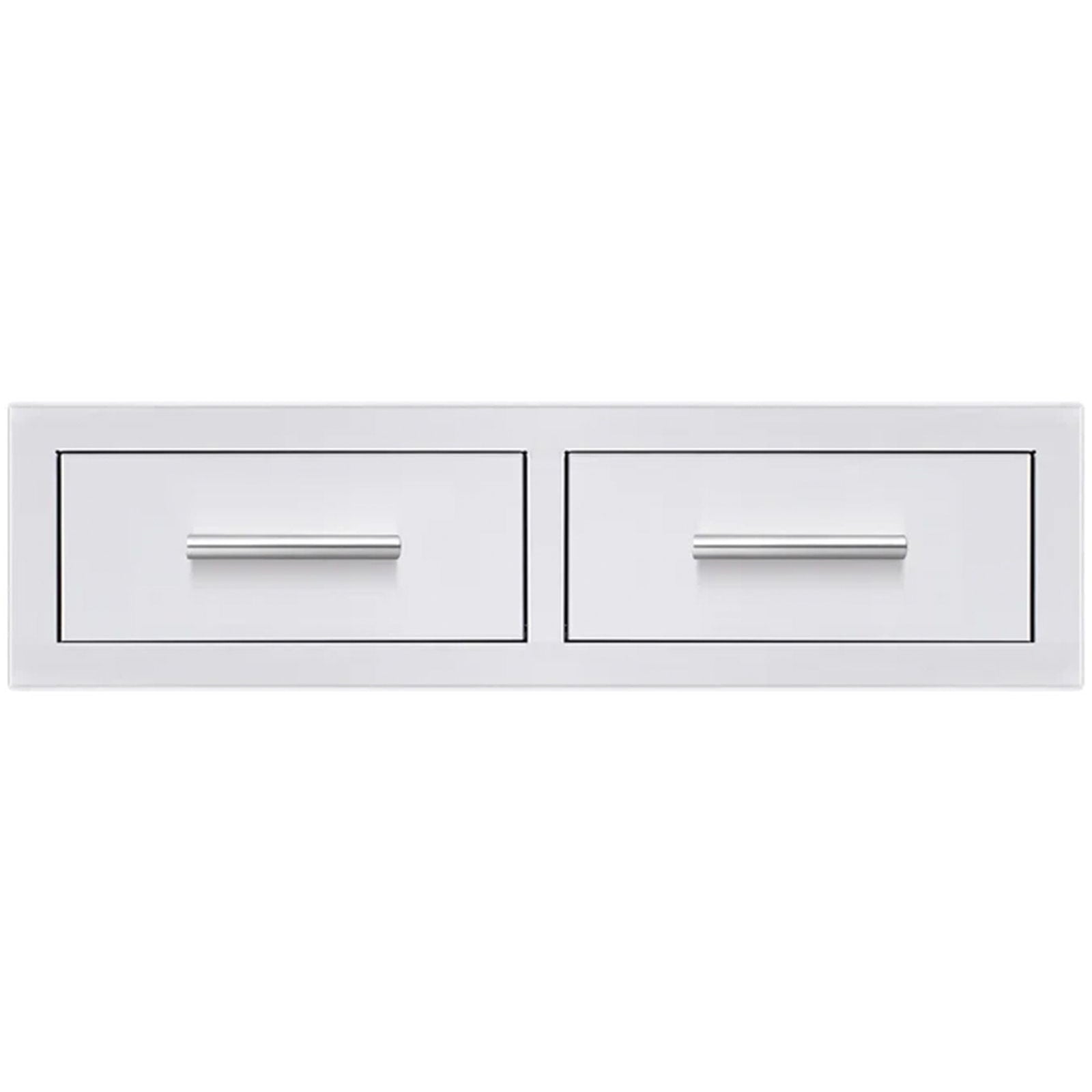 Summerset 32-Inch Stainless Steel Flush Mount Horizontal Double Access Drawer