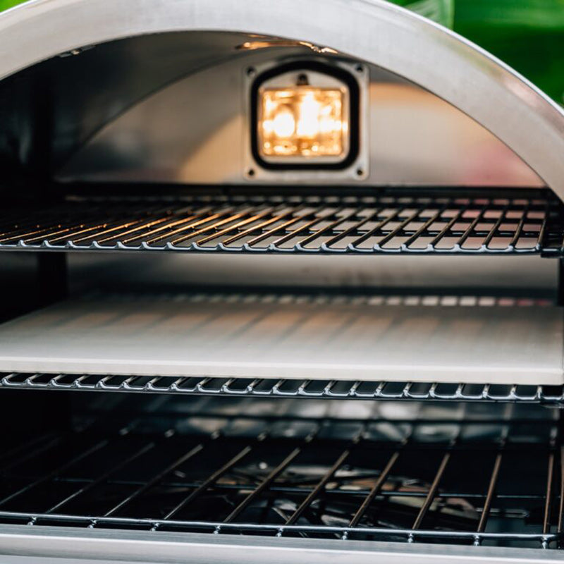 Summerset Outdoor Oven with Cart Pizza Stone