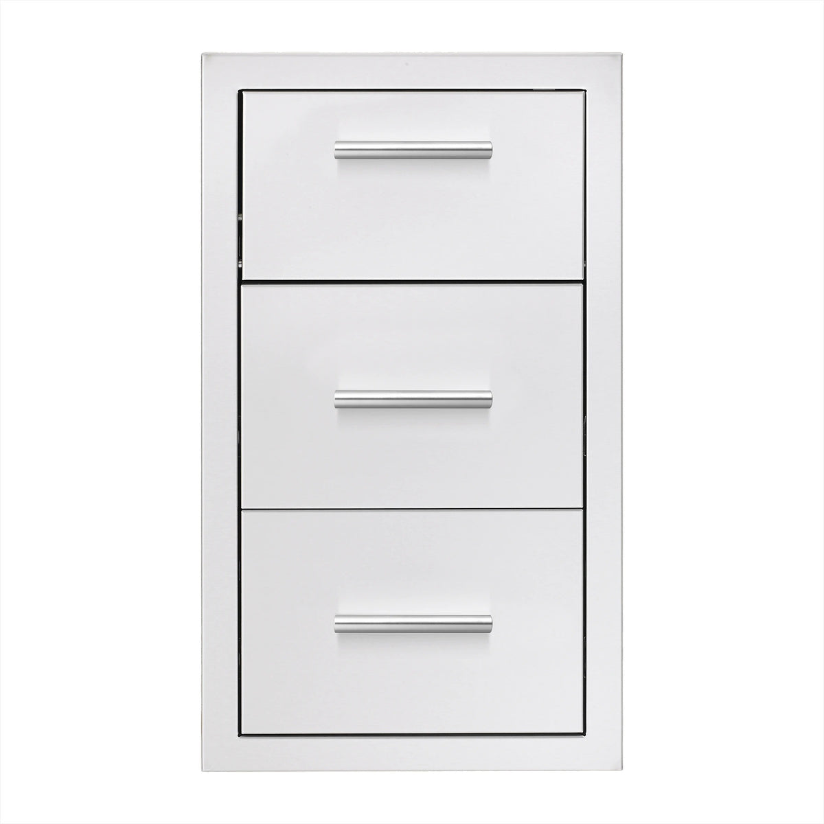 Summerset 17" Vertical 2-Drawer & Paper Towel Holder Combo with Masonry Frame