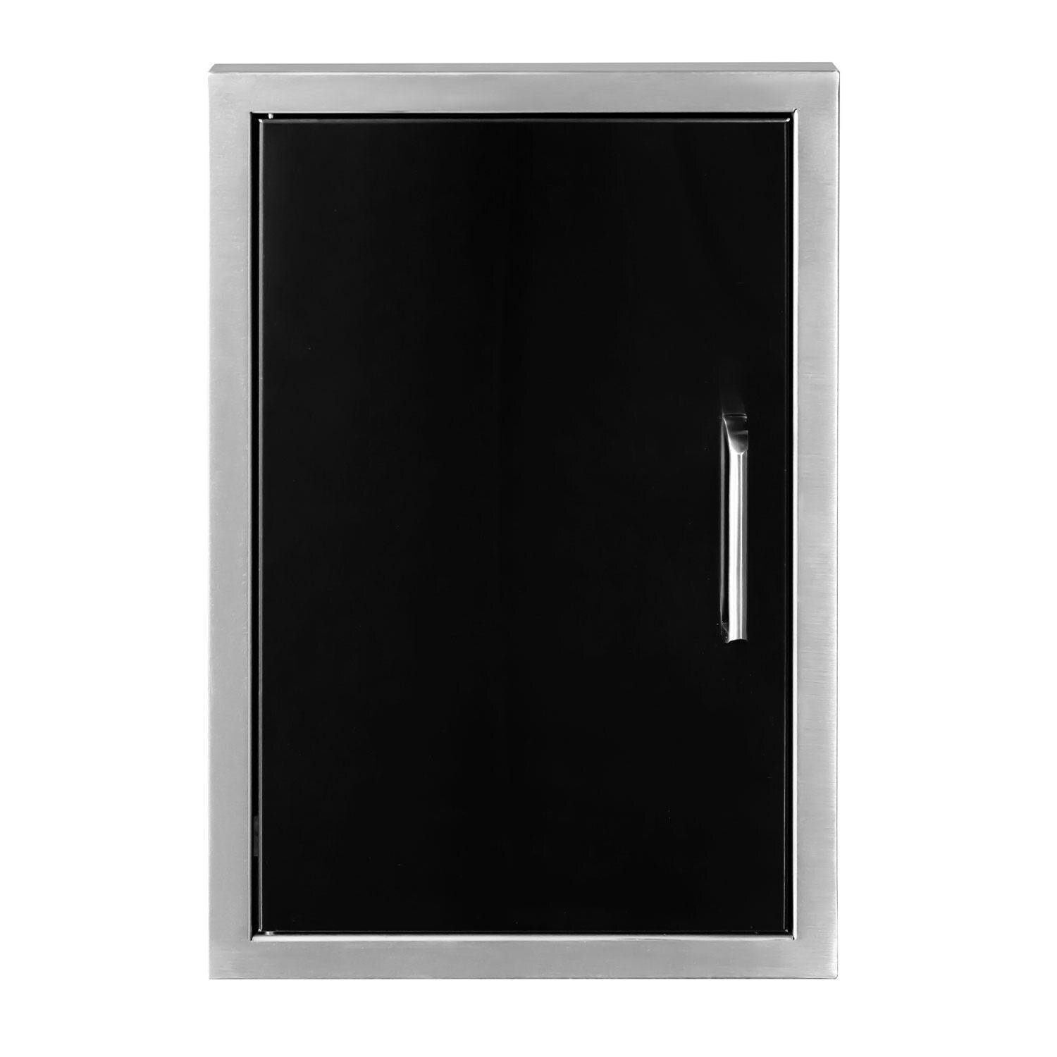 Wildfire 20 X 27 Black 304 SS Vertical Single Access Door