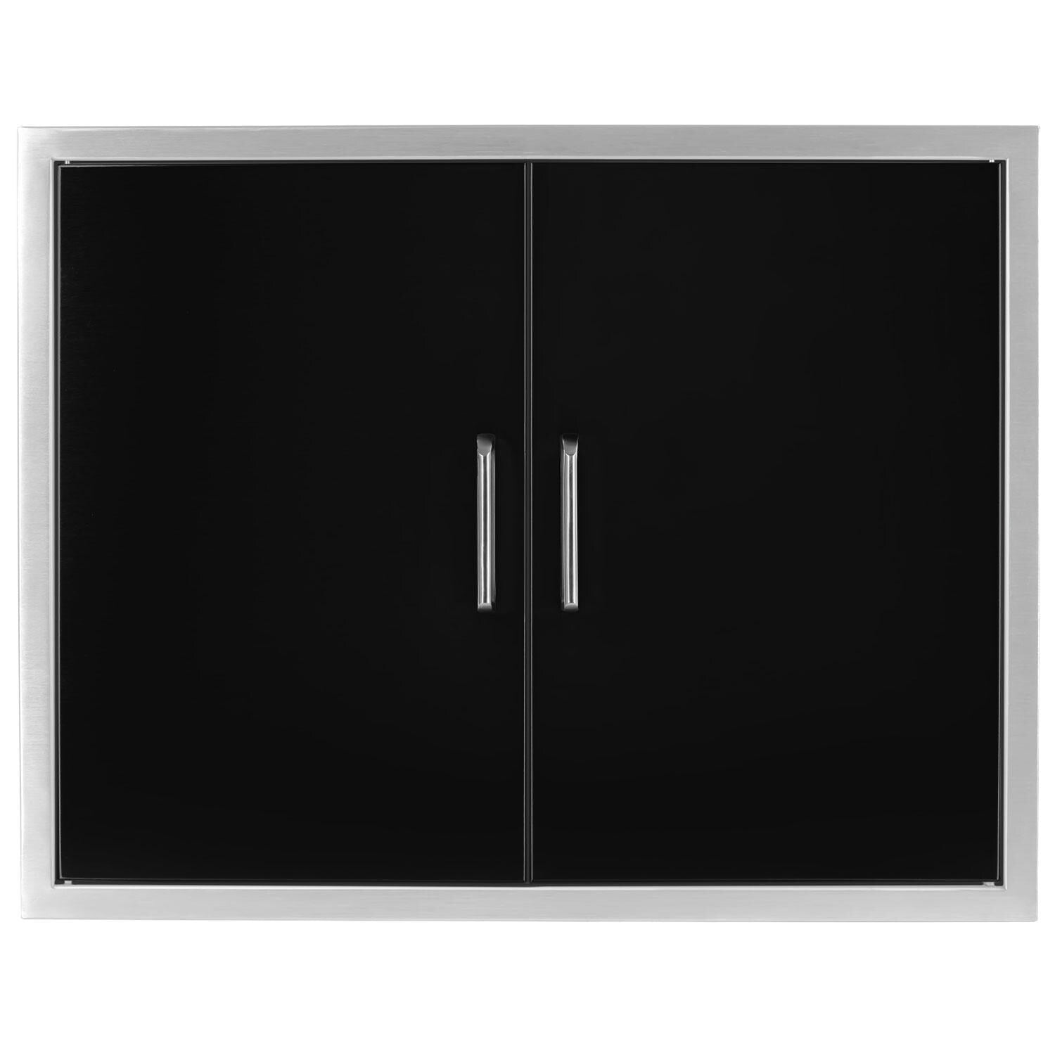 Wildfire 30 X 24 Black 304 SS Double Access Door