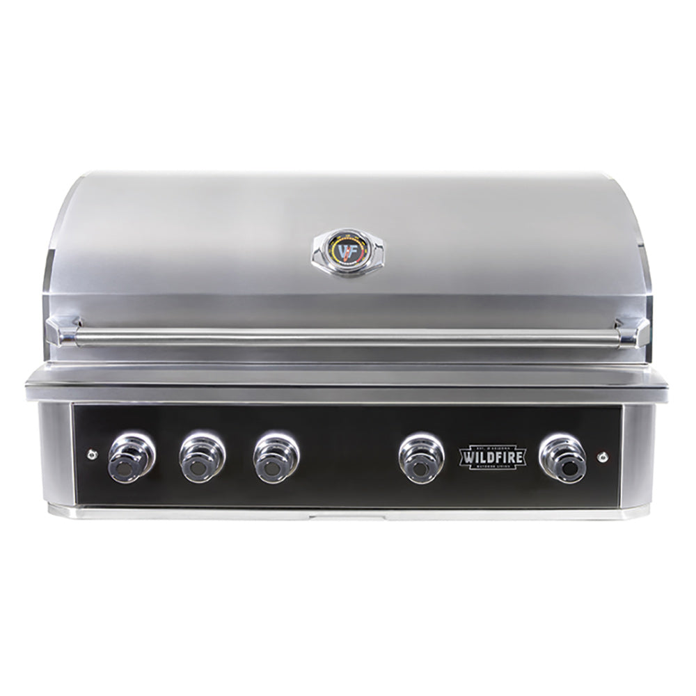 Wildfire Outdoor Living The Ranch Pro 42 inch Black Stainless Steel Front