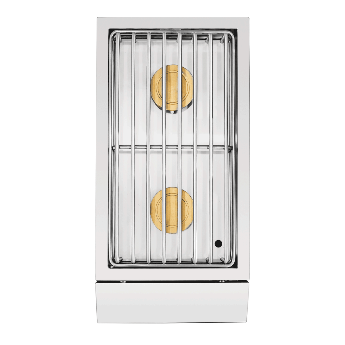 American Made Grills Encore double side burner – top view