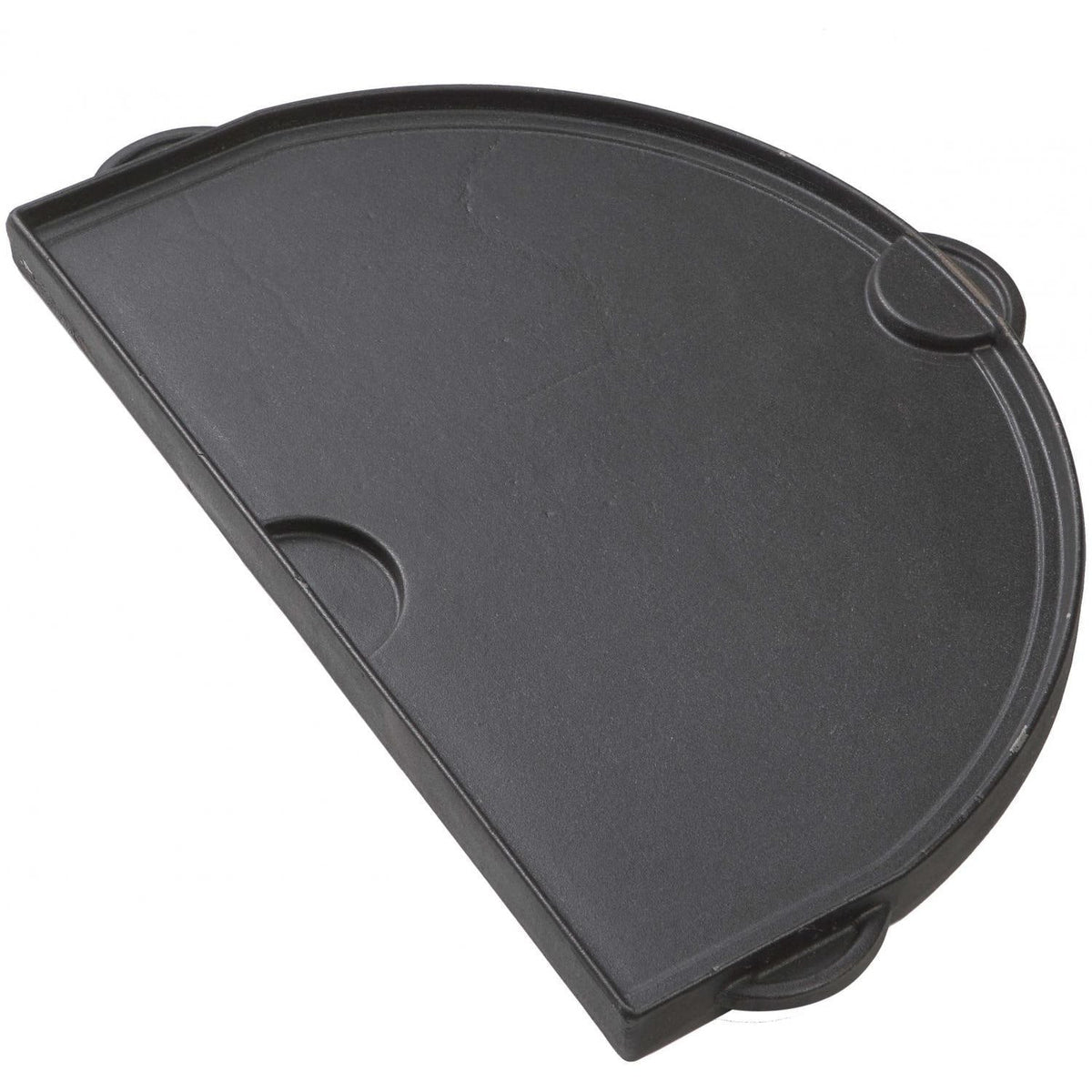 Primo half-moon cast iron griddle, grooved side
